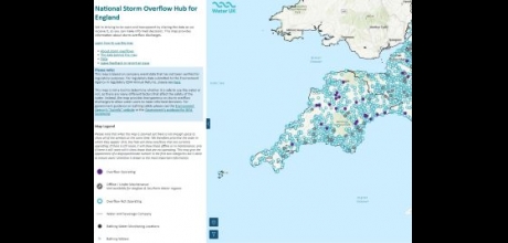 Water UK launches world-first interactive storm overflows map - all of England’s 14,000+ storm overflows covered
