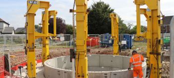 ANGLIAN WATER PETERBOROUGH STORAGE TANK CONSTRUCTION 
