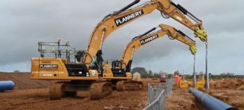 ANGLIAN WATER PIPELAYING ON MAJOR PIPELINE PROJECT