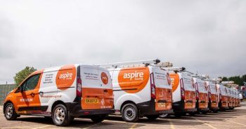 Aspire Housing LOGO ON VANS