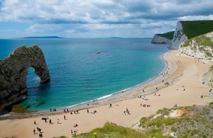 BATHING WATER BEACH Durdle Door