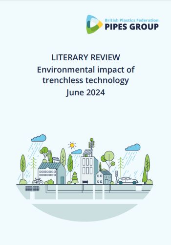 BRITISH PLASTICS FEDERATION PIPES GROUP TRENCHLESS TECHNOLOGY LIERATURE REVIEW JUNE 2024