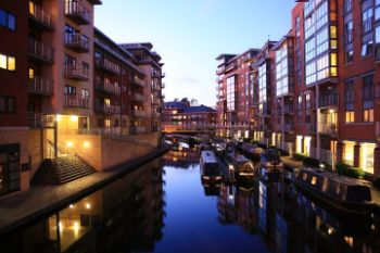 Birmingham city centre river 1