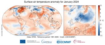 C3CS - WARMEST YEAR OFN RECORD GLOBALLY