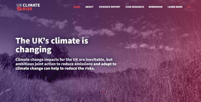 CCC UK CLIMATE RISK WEBSITE