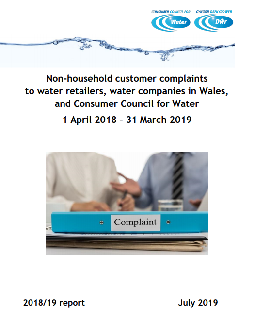 CCWATER ANNUAL REPORT WATER RETAIL MARKET