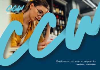 CCW BUSINESS CUSTOMER COMPLAINTS REPORT JULY 23
