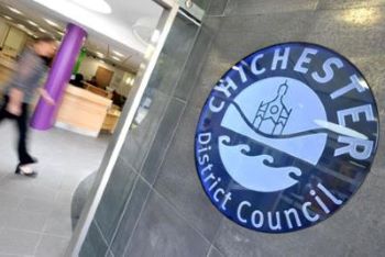 CHICHESTER DISTRICT COUNCIL ADDRESS PLATE