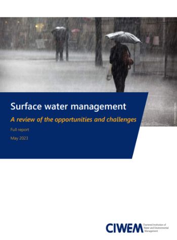 CIWEM REPORT ON SURFACE WATER FLOOD RISK MANAGEMENT MAY 2023