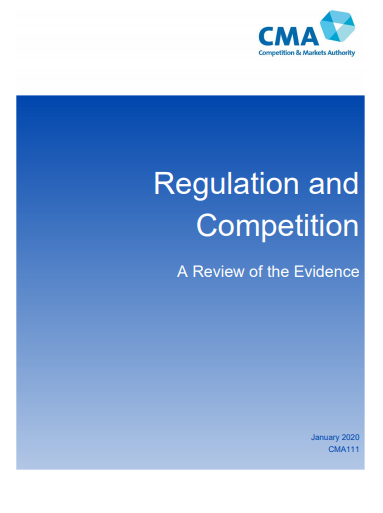 CMA REPORT COMPETITION REGULATION