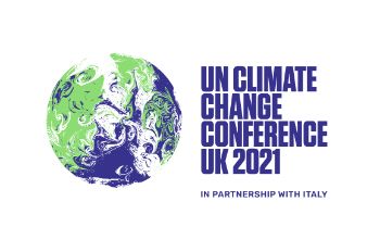 COP26 logo landscape blue RGB