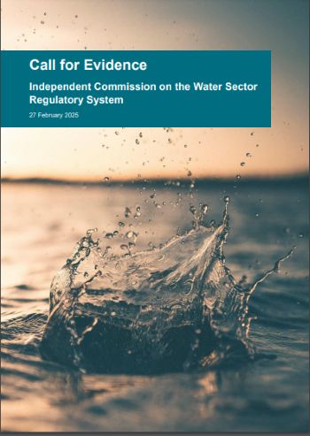 CUNLIFFE INDEPENDENT WATER COMMISSION CALL FOR EVIDENCE 