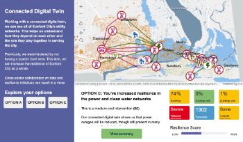 DIGITAL TWIN Image from interactive demonstrator 1