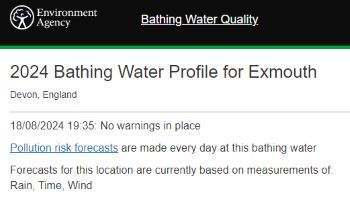 EA SWIMFO EXMOUTH BEACH 19 AUG 24 8.40AM