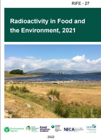 ENVIRONMENT AGENCY RADIOACTIVITY IN FOOD  THE ENVIRONMENT 2021
