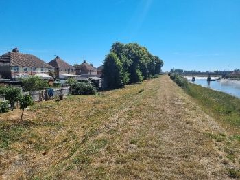 FLOOD DEFENCE EAST BANK RIVER ROTHER EAST SUSSEX 1
