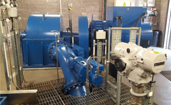 Firrhill service reservoir turbine 1