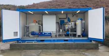 HUBER CONTAINERISED SOLUTION DOUBLE DOORS OPEN
