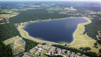 Havant Thicket Reservoir how it could look once completed in 2029