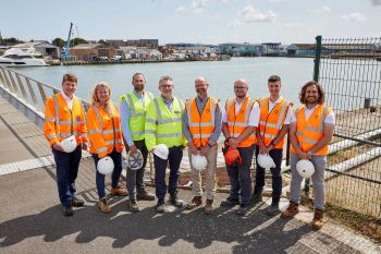 KNIGHTS BRIDGE Poole flood defence scheme team