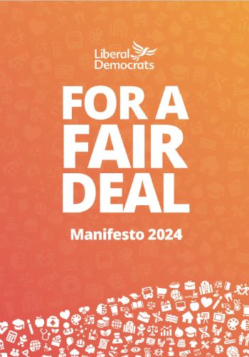 LIBERAL DEOMOCRAT ELECTION MANIFESTO 2024