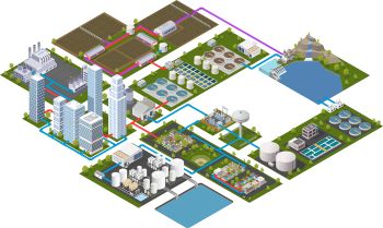 MITSUBISHI ELECTRIC isometric water industry