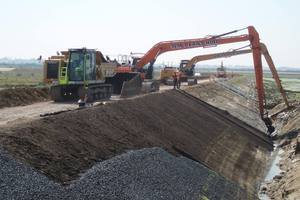 Exssex flood defence works-in-progress
