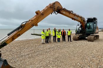 FLOOD DEFENCE PEVENSEY BAY
