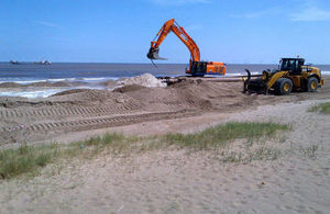 Lincshore beach renourishment