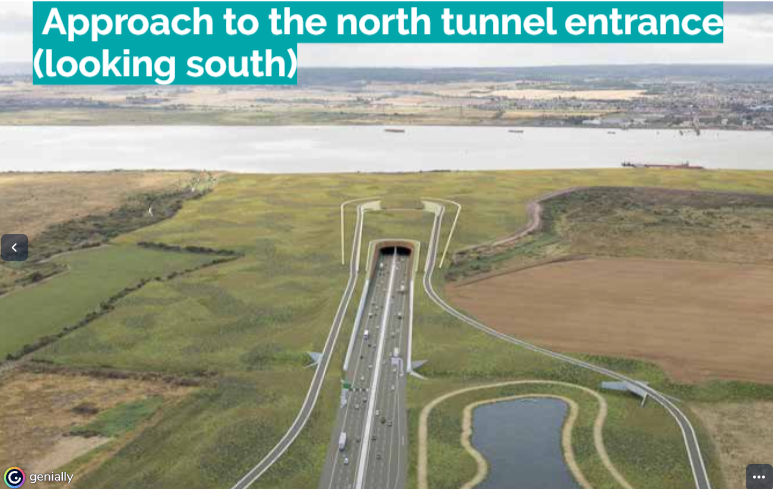 PROPOSED LOWER THAMES CROSSING - TUNNEL