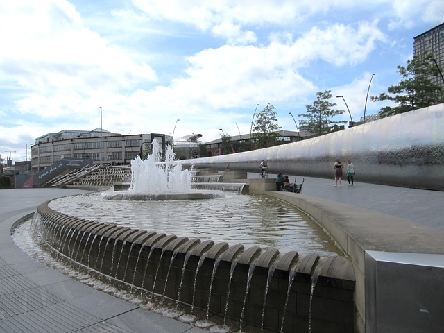 Sheffield - fountain
