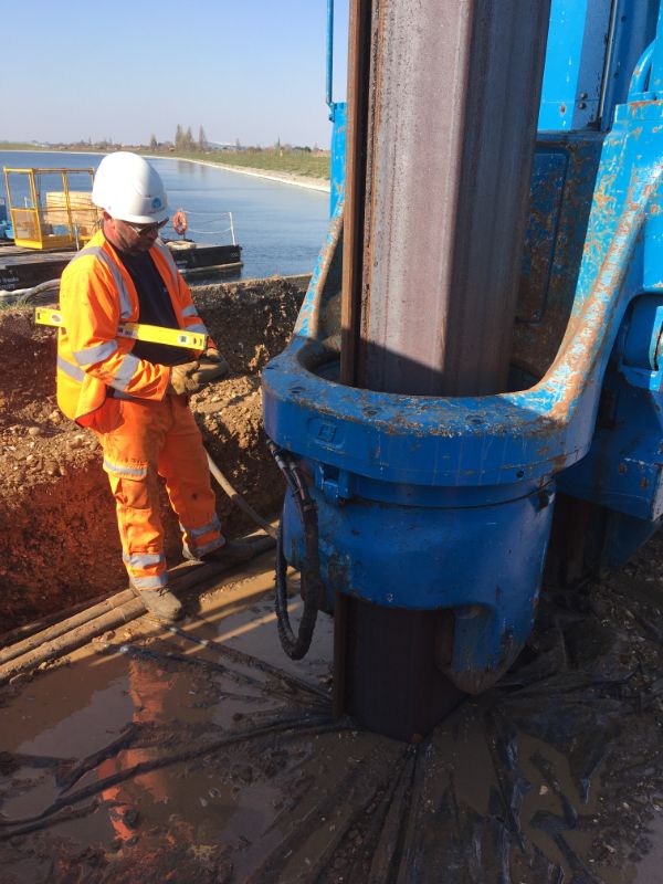 Staines reservoir work 2 1