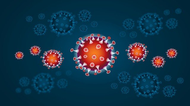 coronavirus blue