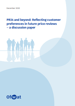 OFWAT CUSTOMER PREFENCES PAPER PR24