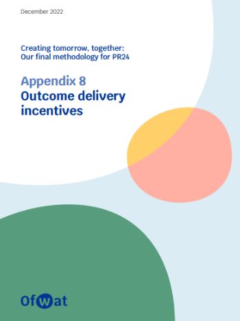 OFWAT OUTCOME DELIVERY INCENTIVES PR24