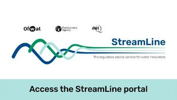 Ofwat StreamLine  portal online access for innovation 