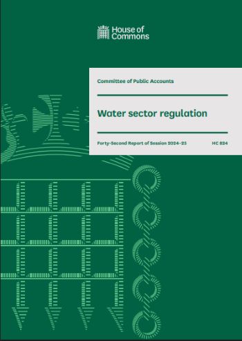 PAC REPORT WATER SECTOR REGULATION JULY 2025
