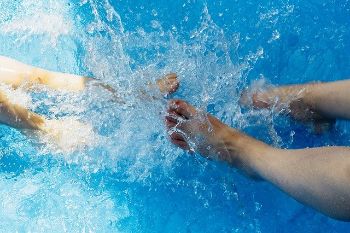 Paddling pool water 1