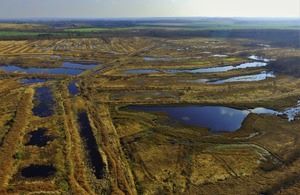 Peatland-  Rewetting Risley Moss - credit PaulThomas
