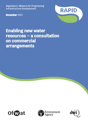 RAPID CONSULTATION PAPER ENABLING NEW WATER RESOURCES DEC 2023