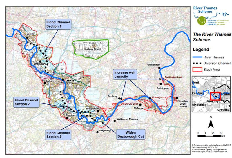 RIVER THAMES FLOOD SCHEME KEY FEATURES 1