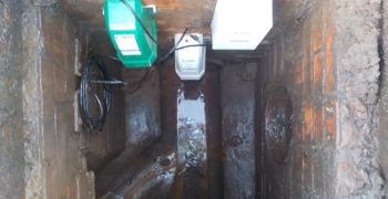 SCOTTISH WATER - SENSOR EQUIPMENT IN MANHOLE