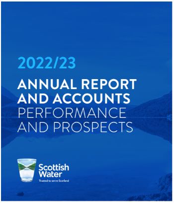 SCOTTISH WATER ANNUAL REPORT  ACCOUNTS 2023