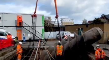 SCOTTISH WATER ARCHIMEDES SCREW REMOVAL 