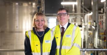 SCOTTISH WATER CHAIR Deirdre Michie CEO Alex PLANT in Invercannie wtw