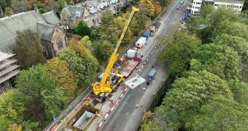 SCOTTISH WATER Corstorphine Road  CONCRETE LID LIFT