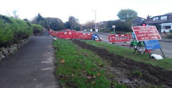 SCOTTISH WATER PIPELAYING ROADWORKS