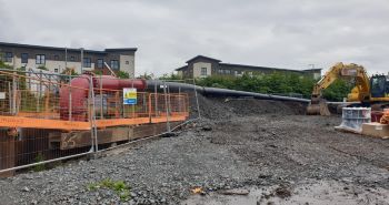 SCOTTISH WATER TEMPORARY PIPELINE RISING SEWER MAIN