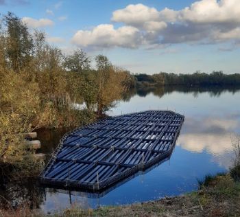 SEVERN TRENT 1st floating Wetland 2022