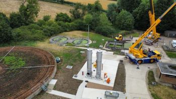 SEVERN TRENT WATER FRANKTON WWTW OZONE PLANT CONSTRUCTION